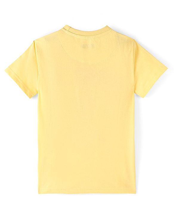 Pine Kids Cotton Knit Half Sleeves  T-Shirts Text Print Pack of 5 - Multicolour