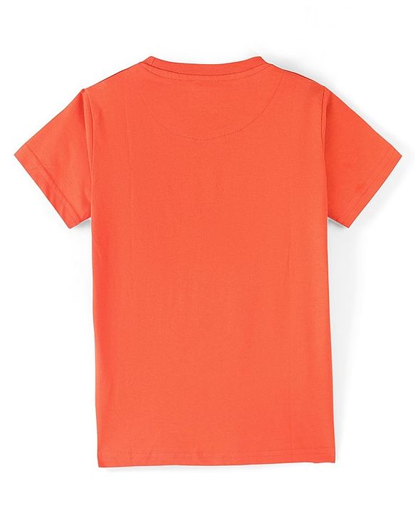 Pine Kids Cotton Knit Half Sleeves  T-Shirts Text Print Pack of 5 - Multicolour