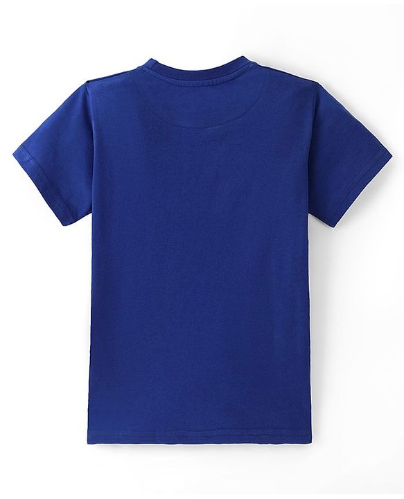 Pine Kids Cotton Half Sleeves T-Shirts Beach & Robot Print Pack of 5 - Multicolor