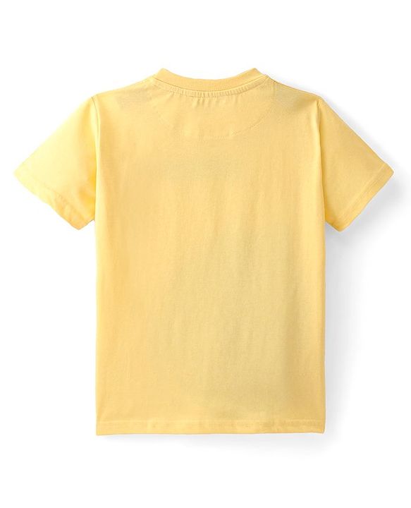Pine Kids Cotton Knit Half Sleeves Surfing & Gaming Console Printed T-Shirts Pack of 5 - Multicolour