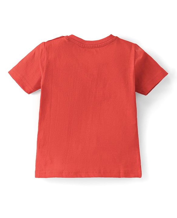 Babyhug Cotton Half Sleeves T-Shirt With Sports Graphics Pack of 3 - Multicolor