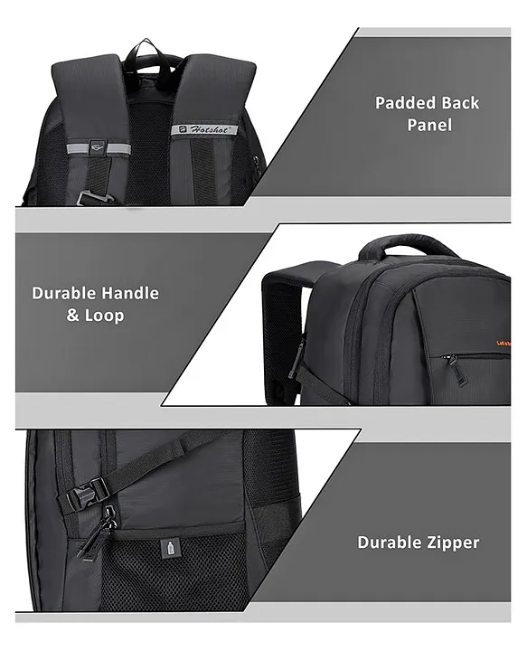 HOTSHOT Large 32 L Laptop Backpack HOTSHOT BAGS DYNAMIC SERIES 1355 LAPTOP BACKPACK TROLLEY SLEEVE MOBLIE TABLET SLEEVE Laptop Backpacks 18 inch Online in India Buy at Best Price from FirstCry 160...
