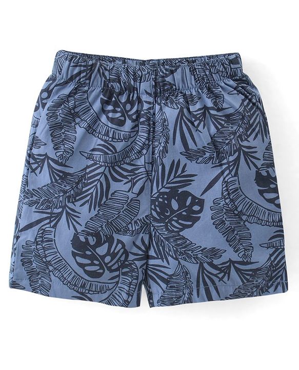 Babyhug Woven Boxers Boat Print Pack of 3 - Multicolor