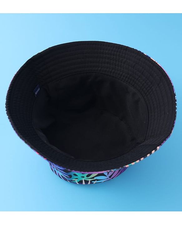 Pine Kids Bucket Cap with Tropical Print - Multicolour