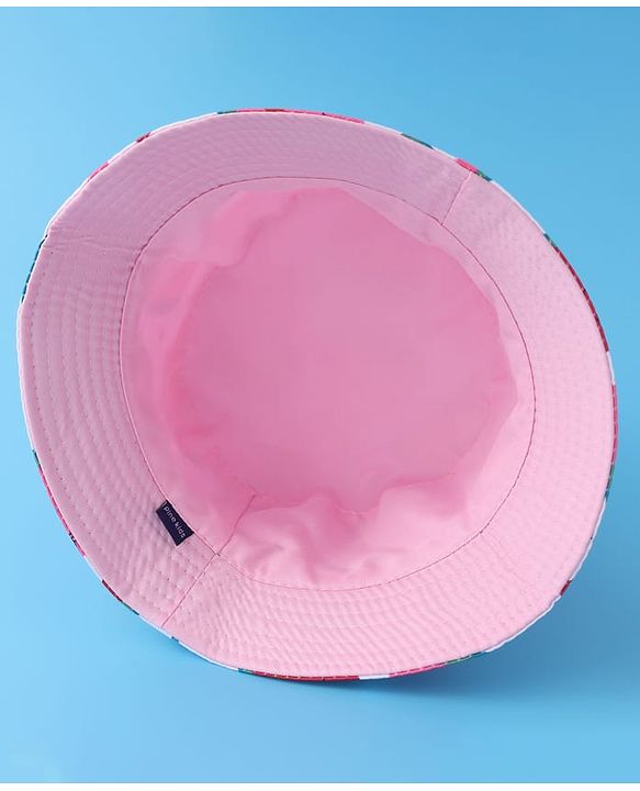 Pine Kids Bucket Hat with Watermelon Print - Multicolour