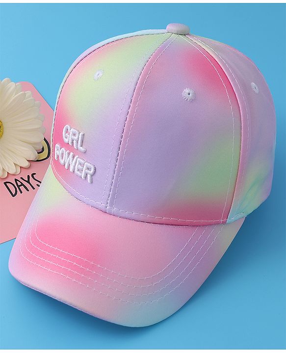Babyhug Baseball Cap with Text Print- Multicolour