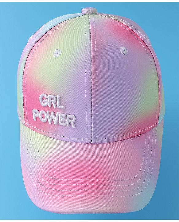 Babyhug Baseball Cap with Text Print- Multicolour