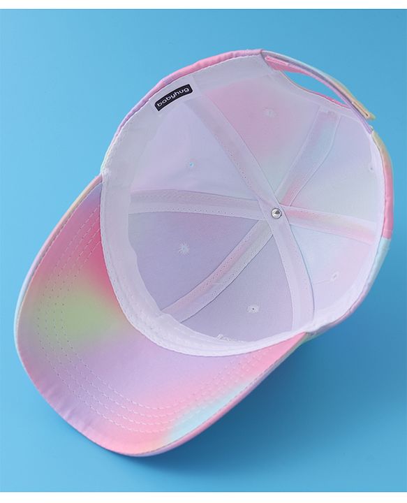 Babyhug Baseball Cap with Text Print- Multicolour