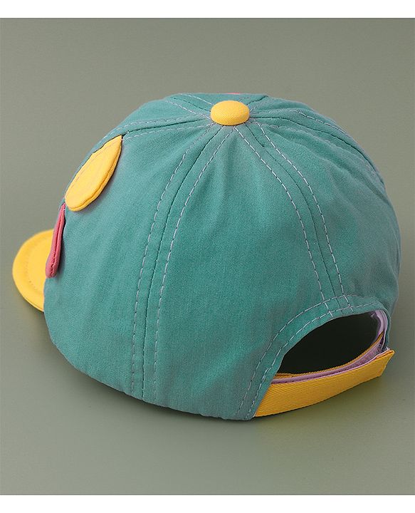 Babyhug Baseball Cap Dino Print - Green