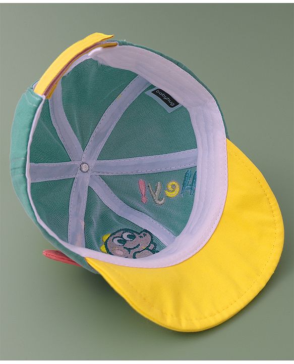 Babyhug Baseball Cap Dino Print - Green