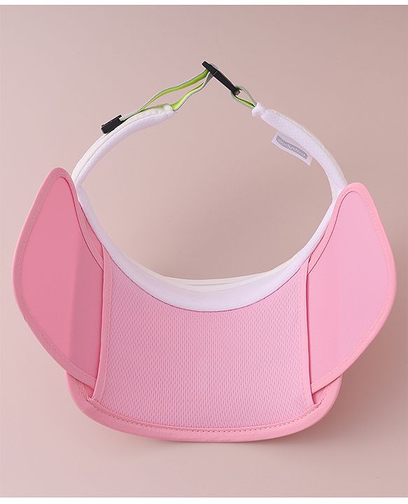 Babyhug Visor Cap Rabbit Print - Pink