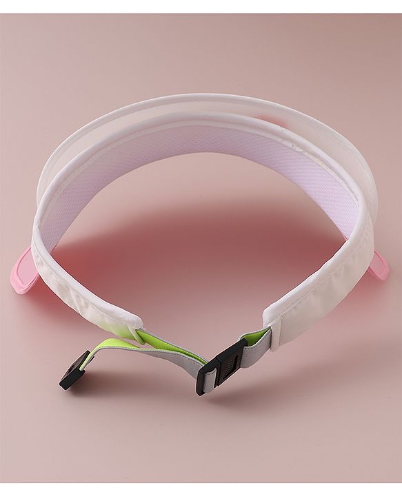 Babyhug Visor Cap Rabbit Print - Pink