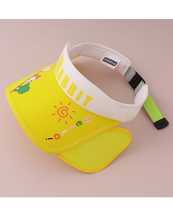 Babyhug Visor Cap Rabbit Print - Pink