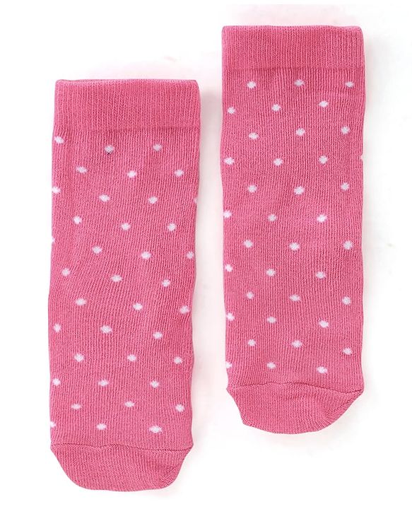 Cute Walk by Babyhug Anti Bacterial Ankle Length Socks Floral Design Pack Of 3 - Multicolour