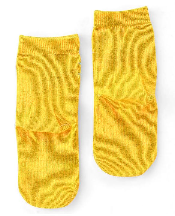 Cute Walk by Babyhug Anti Bacterial Ankle Length Socks Rocket Design Pack Of 5 - Multicolour