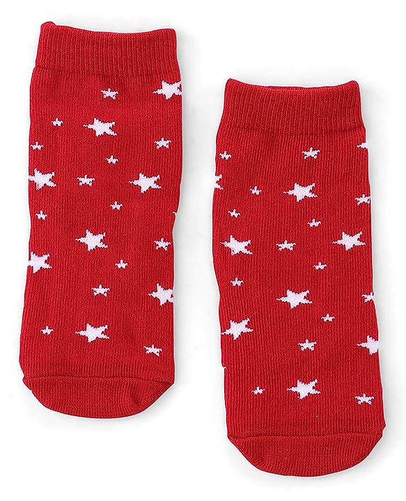 Cute Walk by Babyhug Anti Bacterial Ankle Length Socks Rocket Design Pack Of 5 - Multicolour