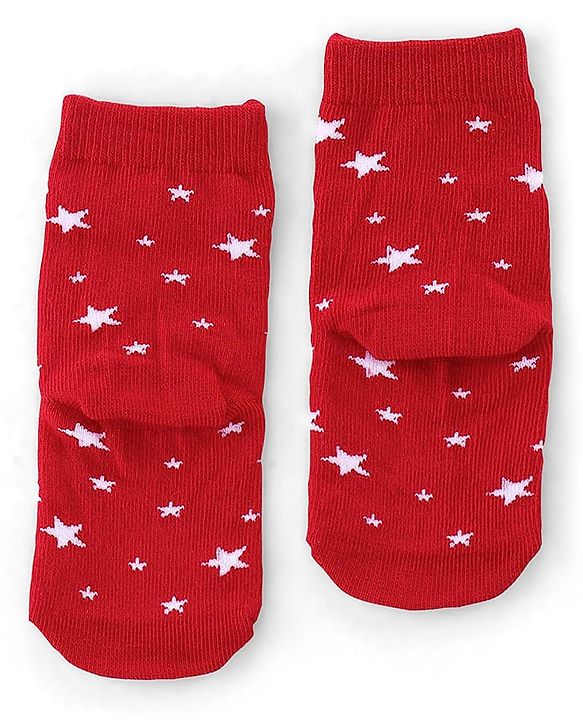 Cute Walk by Babyhug Anti Bacterial Ankle Length Socks Rocket Design Pack Of 5 - Multicolour