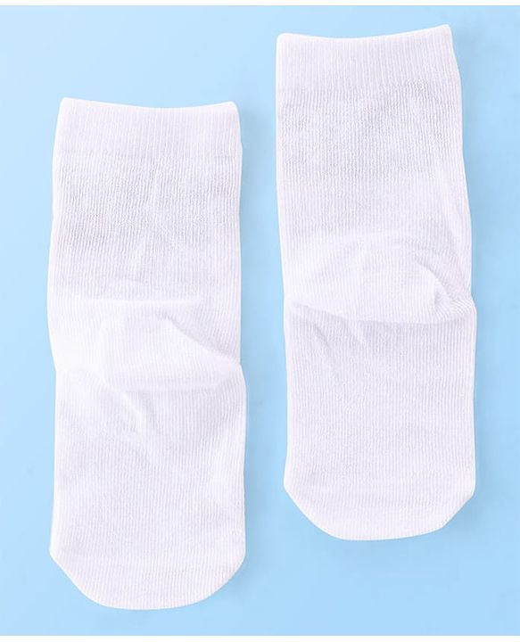 Cute Walk by Babyhug Anti Bacterial Ankle Length Socks Rocket Design Pack Of 5 - Multicolour