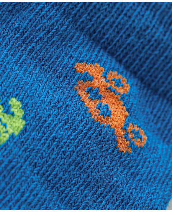 Cute Walk by Babyhug Anti Bacterial Ankle Length Socks Car Design Pack Of 3 - Multicolour