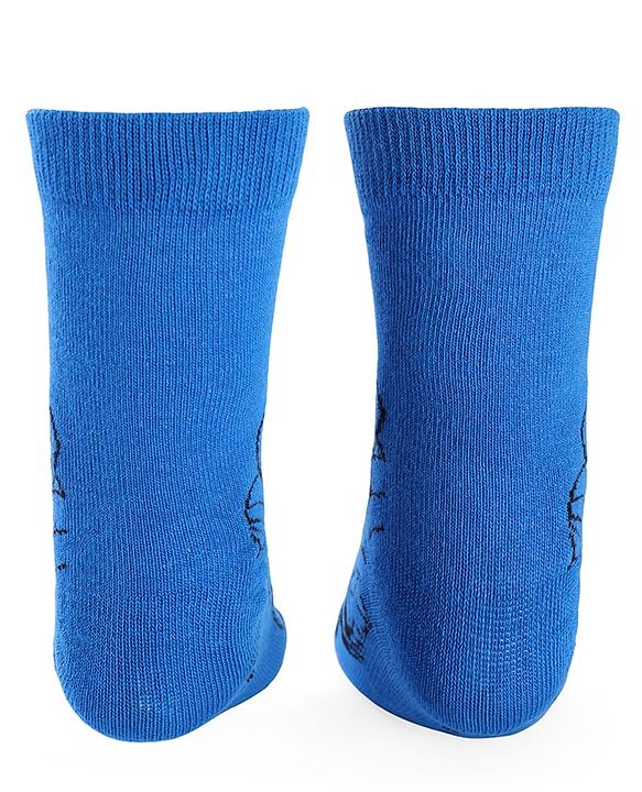 Pine Kids Marvel Knit Anti-Bacterial Ankle Length Socks Avengers Graphics Pack of 3 - Multicolour