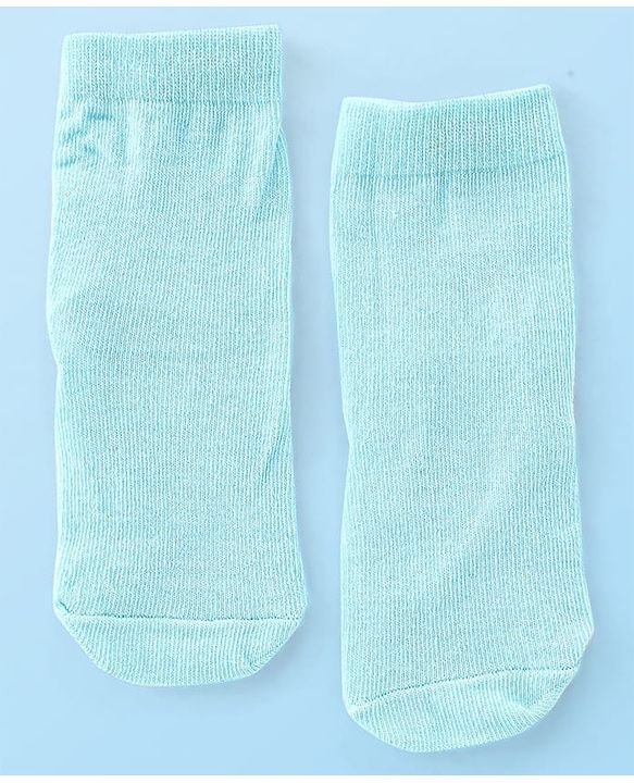 Cute Walk by Babyhug Anti Bacterial Ankle Length Socks Fish Design Pack Of 3 - Multicolour