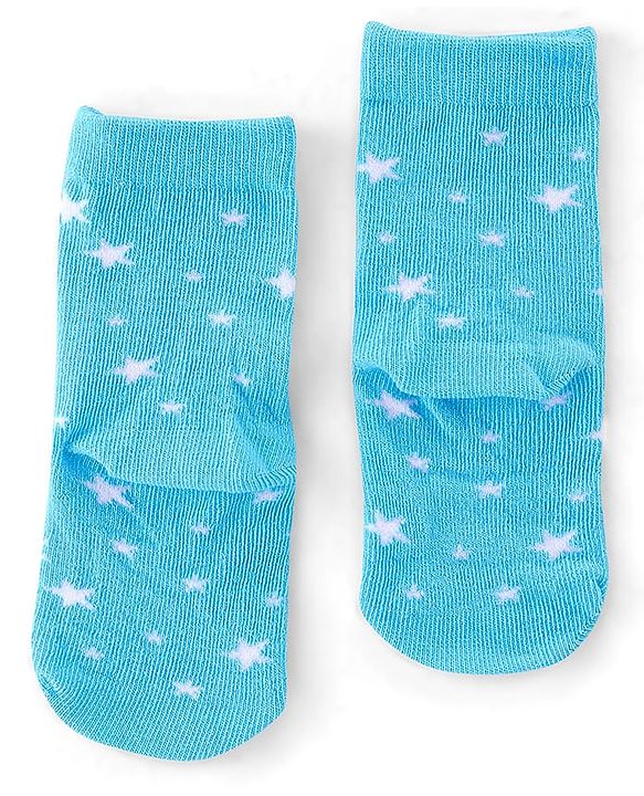 Cute Walk by Babyhug Anti Bacterial Ankle Length Socks Dolphin Design Pack Of 3 - Multicolour