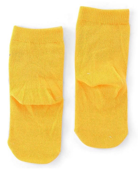 Cute Walk by Babyhug Anti Bacterial Ankle Length Socks Dolphin Design Pack Of 3 - Multicolour