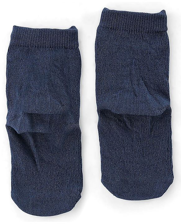 Cute Walk by Babyhug Anti Bacterial Ankle Length Socks Whale Design Pack Of 3 - Multicolour