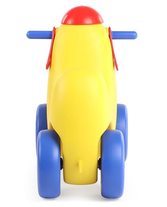 Babyhug Dog Shaped Rocking Ride On - Yellow