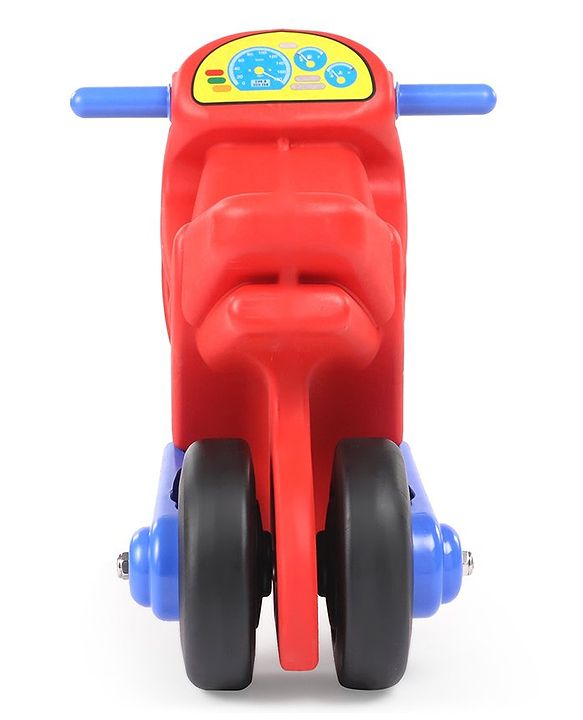 Babyhug Bike Shaped Ride On -Red