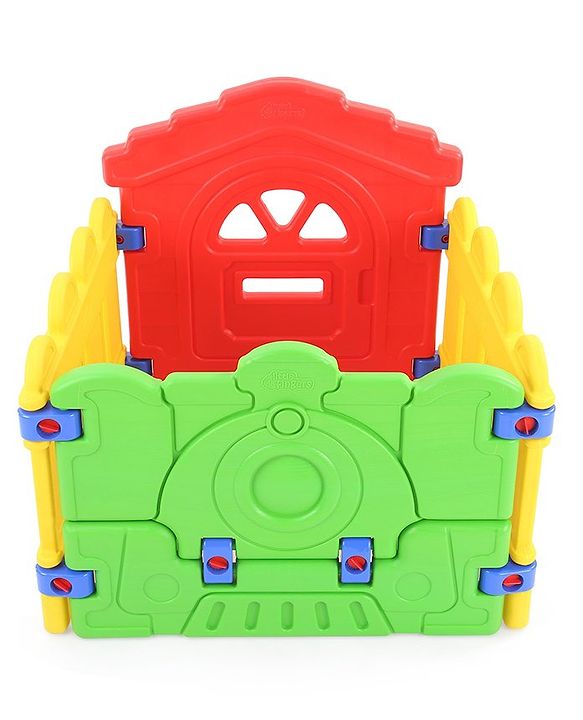 Babyhug Playpen Playard Kids Activity Centre Safe & Spacious Play Yard - Multicolour