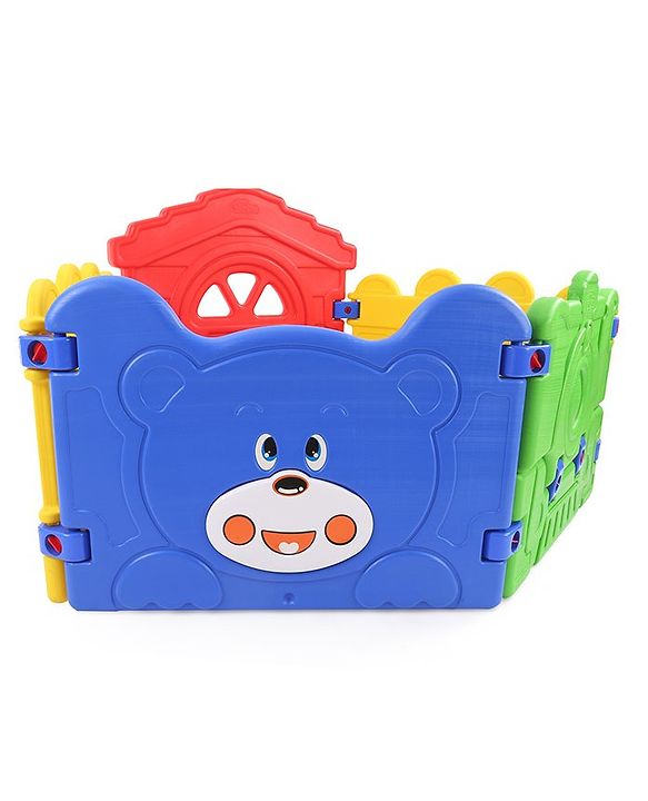 Babyhug Playpen Playard Kids Activity Centre Safe & Spacious Play Yard - Multicolour