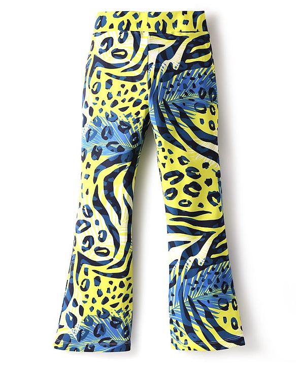 Pine Active Full Length Super Stretch Leggings Abstract Print - Multicolour
