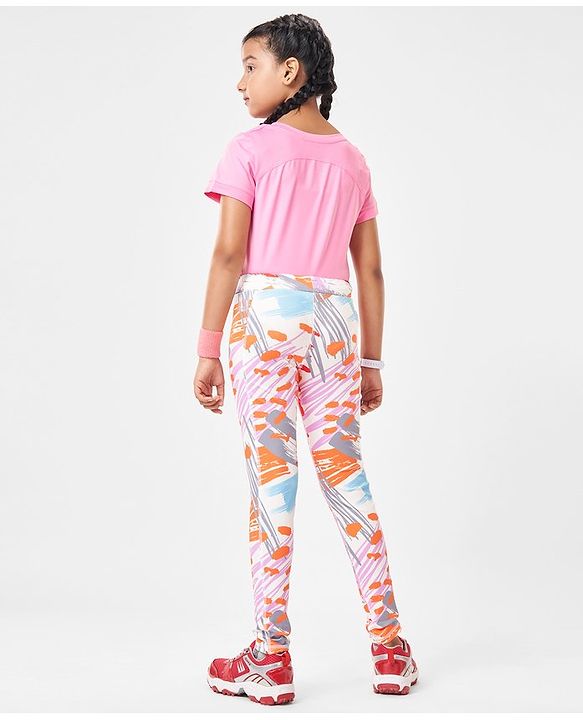 Pine Active Full Length Super Stretch Leggings Abstract Print - Multicolour