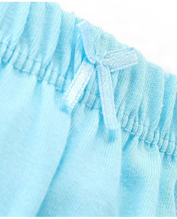 Babyhug 100% Cotton Knit Solid Bloomers Pack of 3 - Multicolour