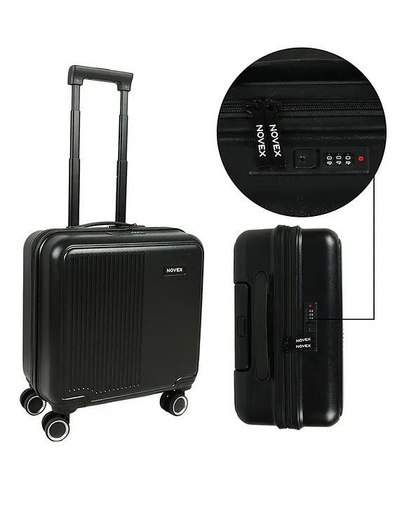 NOVEX Lynx Hard Top Laptop Overnighter Bag Laptop Roller Case