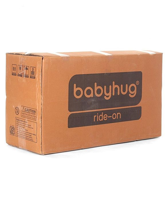 Babyhug R1 EV Battery Operated Ride On Bike With Music LED Lights & Hand Accelerator - Red