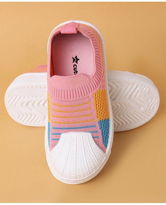 Cute Walk by Babyhug Slip On Casual Shoes - Pink