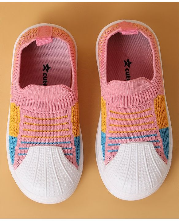 Cute Walk by Babyhug Slip On Casual Shoes - Pink
