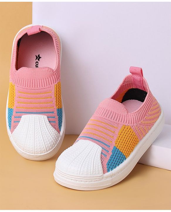 Cute Walk by Babyhug Slip On Casual Shoes - Pink