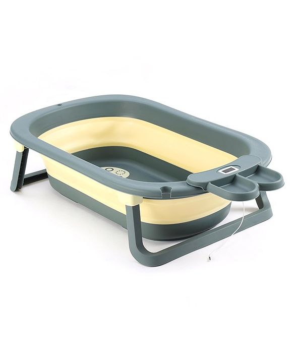 Babyhug Foldable Bath Tub - Green