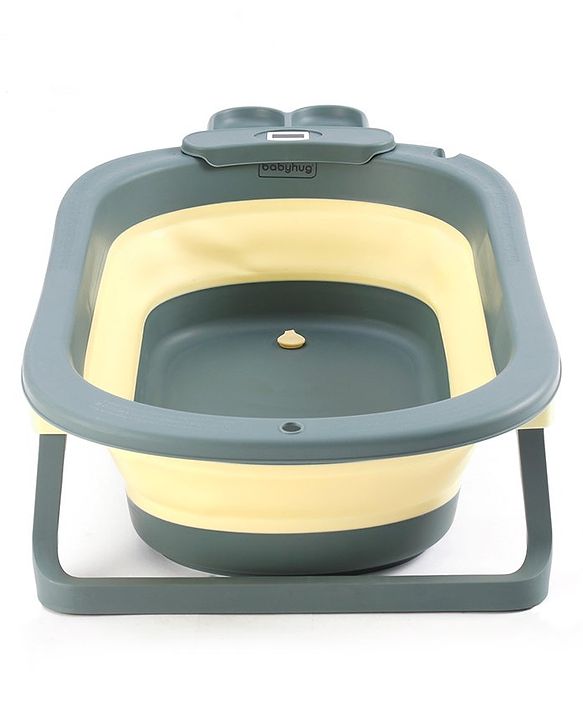 Babyhug Foldable Bath Tub - Green