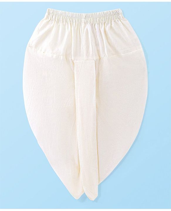 Babyhug Cotton Full Sleeves Hot Air Balloon Printed Kurta & Dhoti Set - White