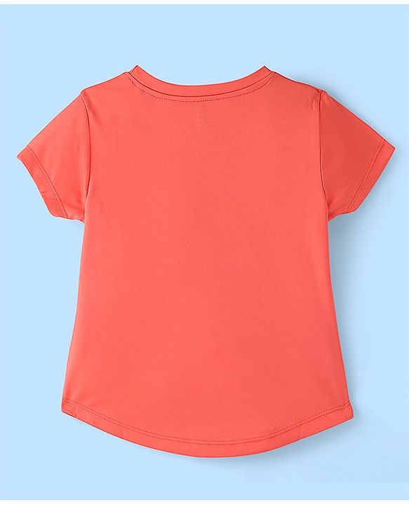 Pine Active Knit Half Sleeves Skin Friendly & Breathable Solid T-Shirts Pack of 3 - White Red & Yellow