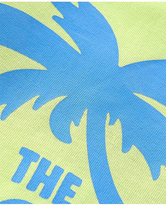 Babyhug Cotton Half Sleeves T-Shirt With Beach Graphics - Green