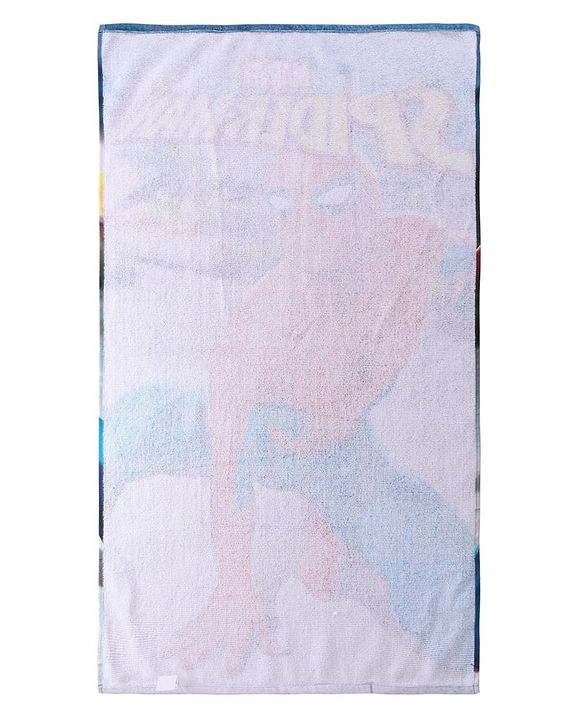 Babyhug Marvel Cotton Woven Spiderman Digital Printed Towel L 101.6 x B 55.8 cm - Multicolour