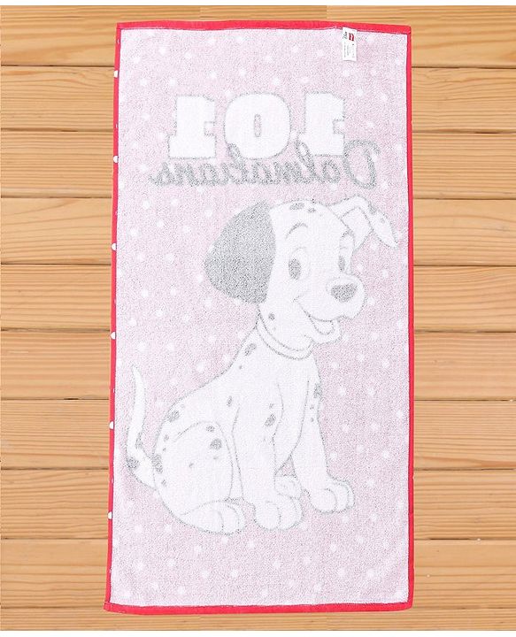 Babyhug Disney Boys 101 Dalmatians Digital Printed Towel  L 101.6 X B 55.8 cm - Multicolour