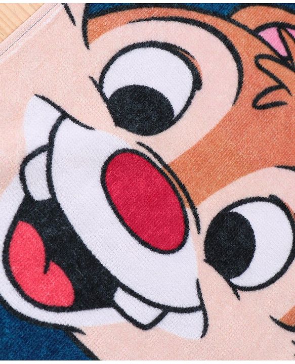 Babyhug Disney Chip'n Dale Digital Printed Towel L 101.6 X B 55.8 cm - Blue