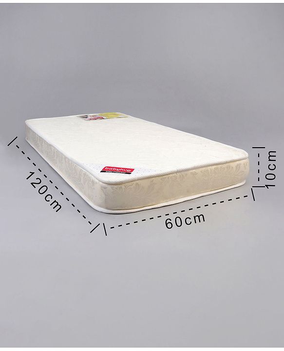 Babyhug High Density Soft Foam Baby Mattress Floral Design (Color And Design May Vary)