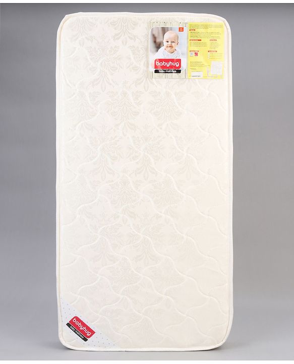 Babyhug High Density Soft Foam Baby Mattress Floral Design (Color And Design May Vary)